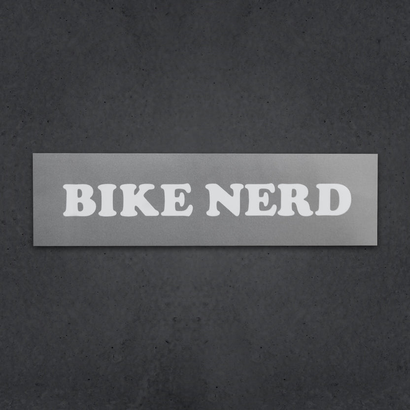 Bike Nerd Sticker
