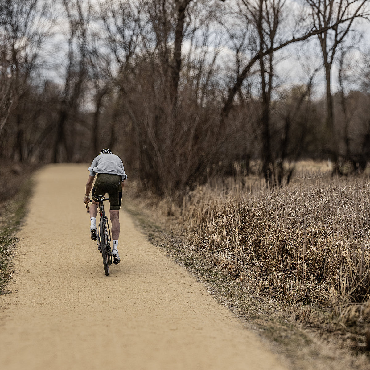 Standard Cargo Bib Short (Olive)