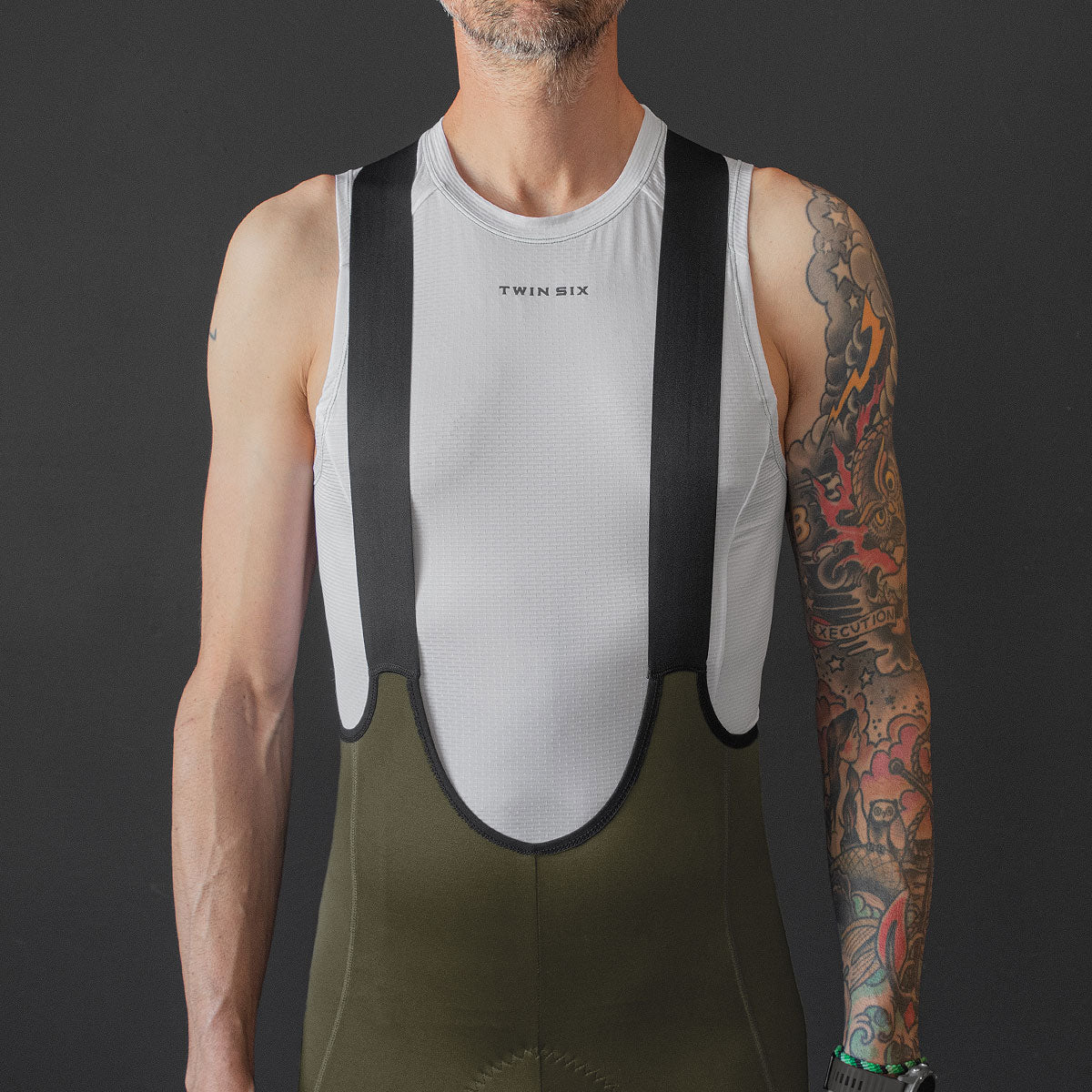 Standard Cargo Bib Short (Olive)