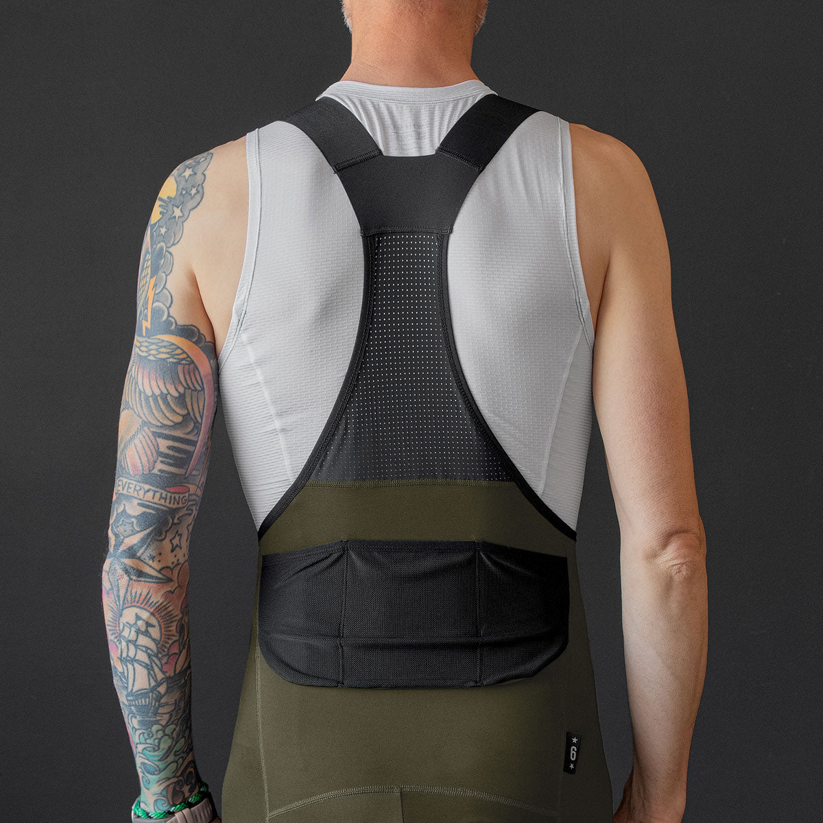 Standard Cargo Bib Short (Olive)