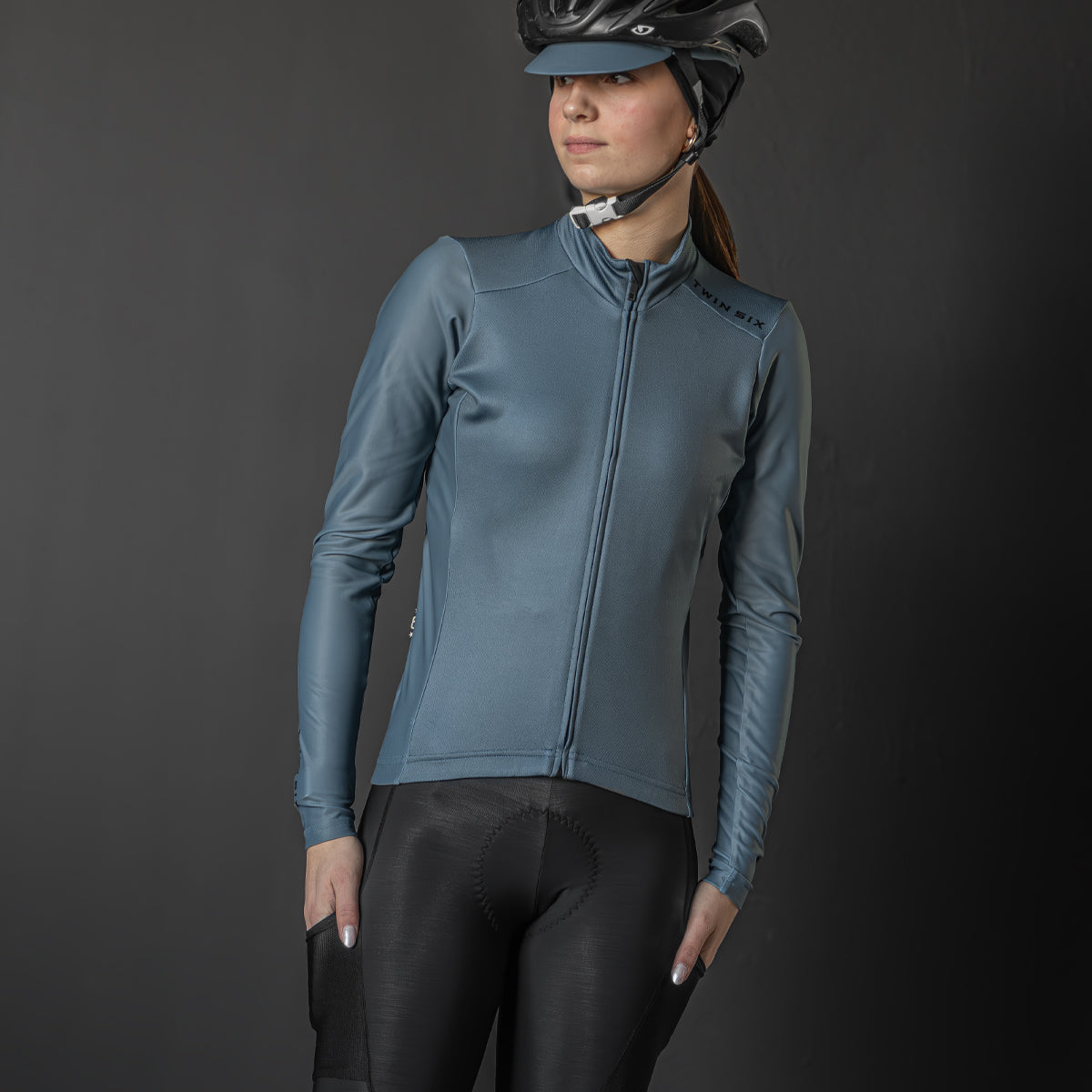 Standard (W) (Steel Blue) (LS) Thermal Jersey
