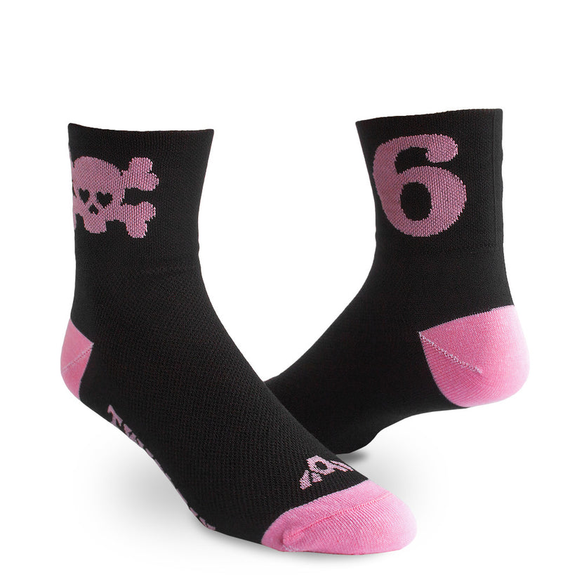 Skull Socks (PINK)