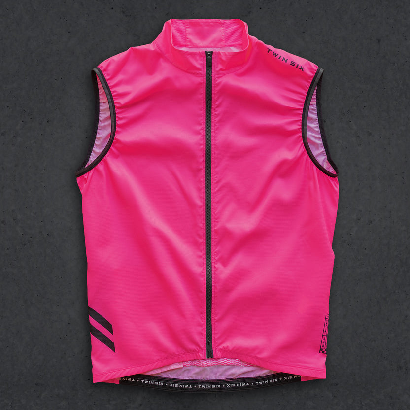 Standard Wind Vest (High Viz Pink)