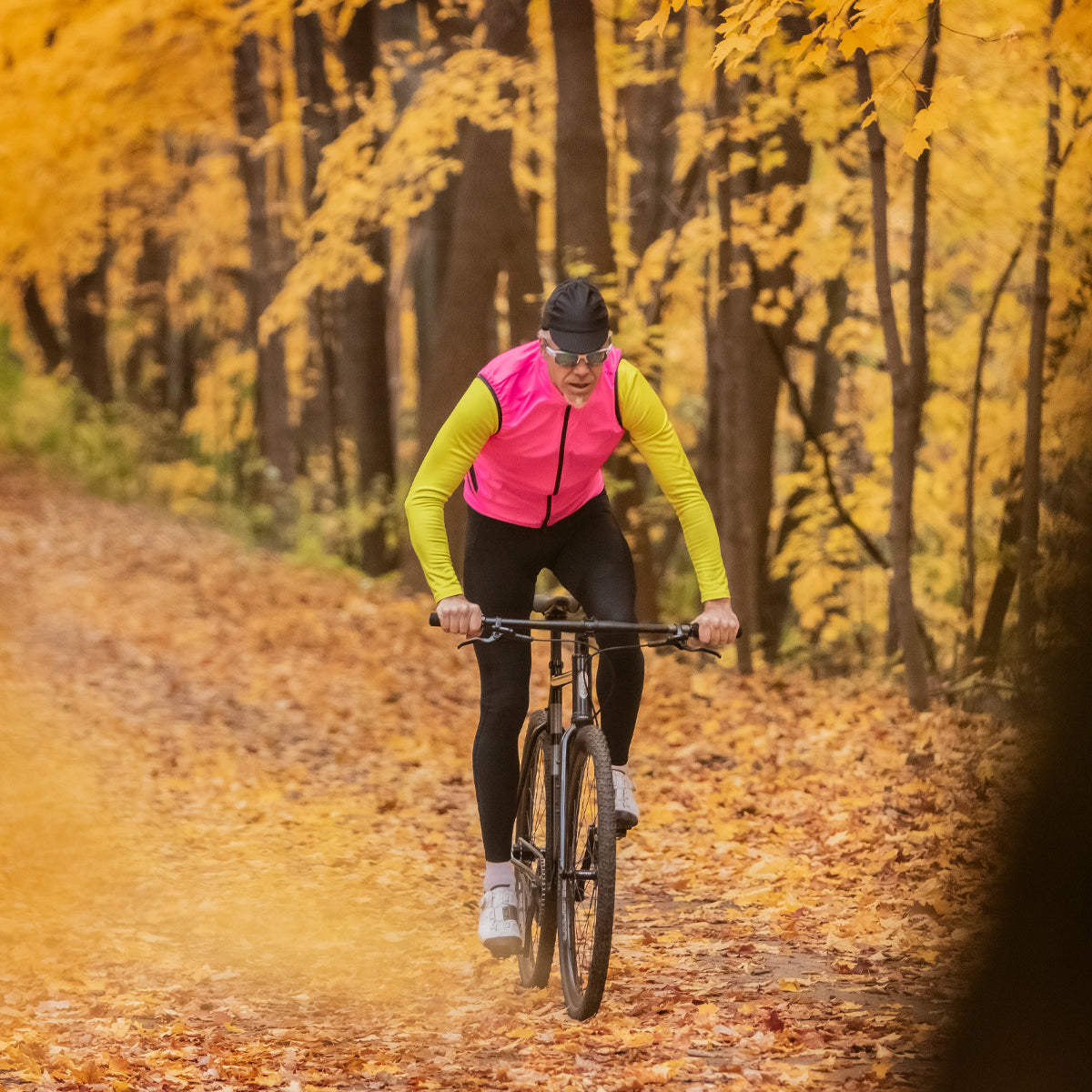 Standard Wind Vest (High Viz Pink)