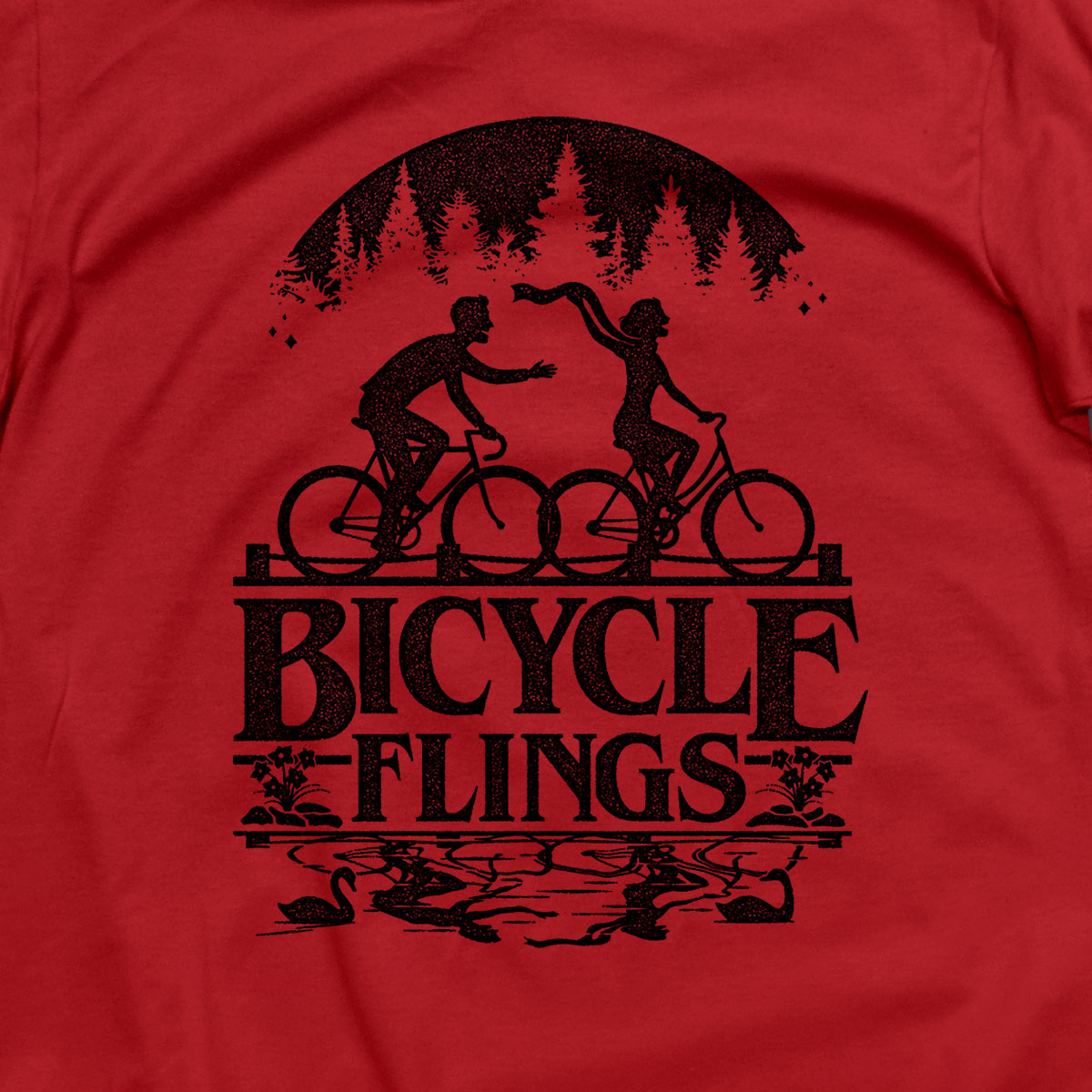 Bicycle Flings T (W) (TOTM)