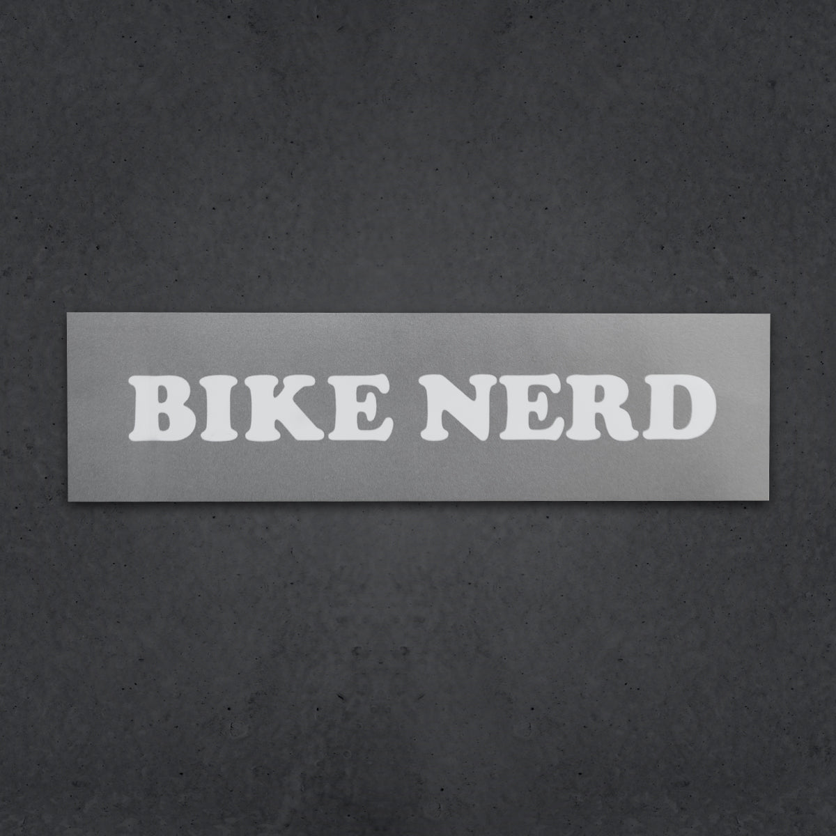 Bike Nerd Sticker