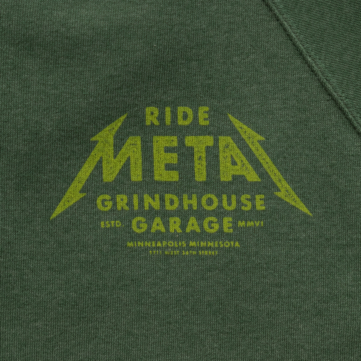 Ride Metal Zip Hoodie