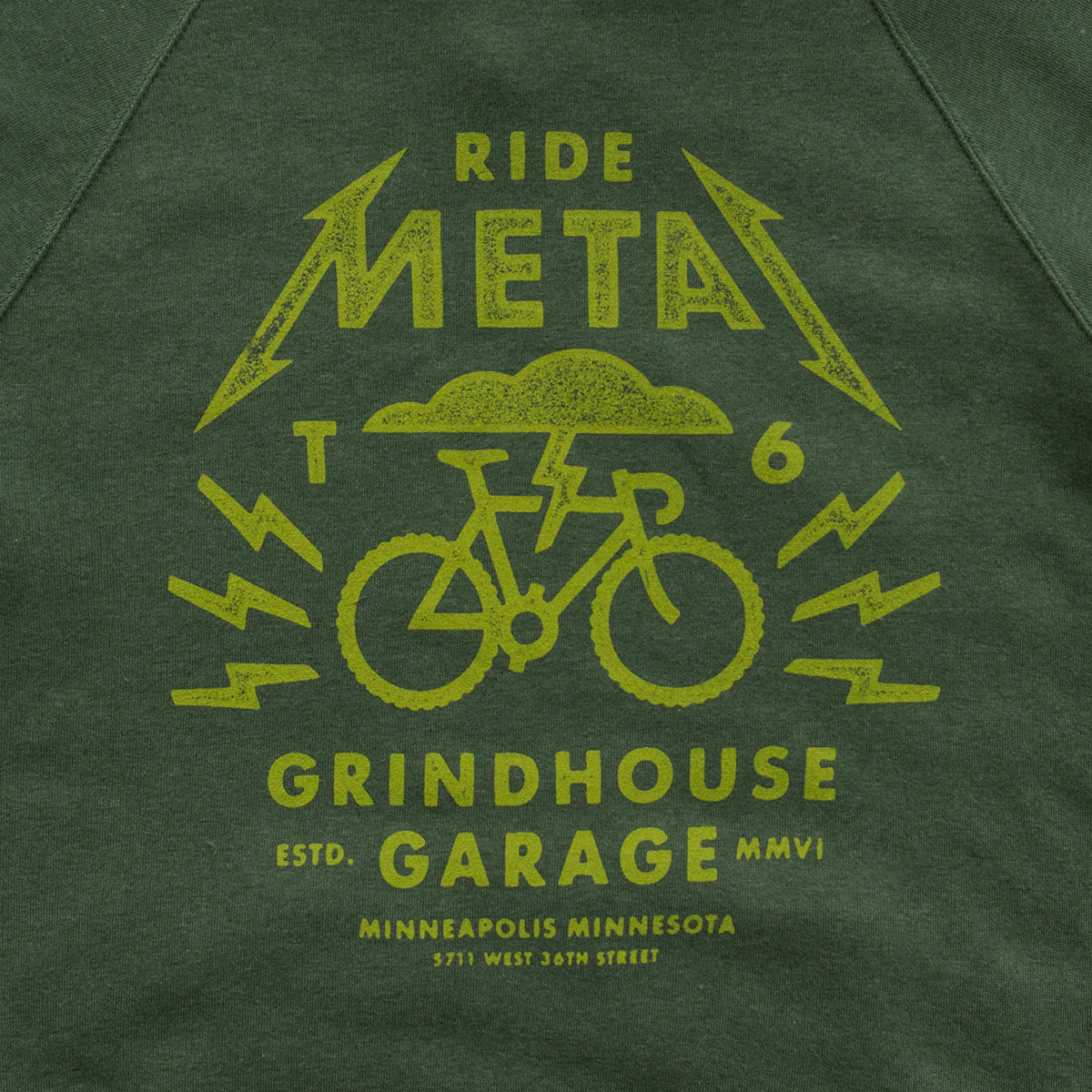 Ride Metal Zip Hoodie