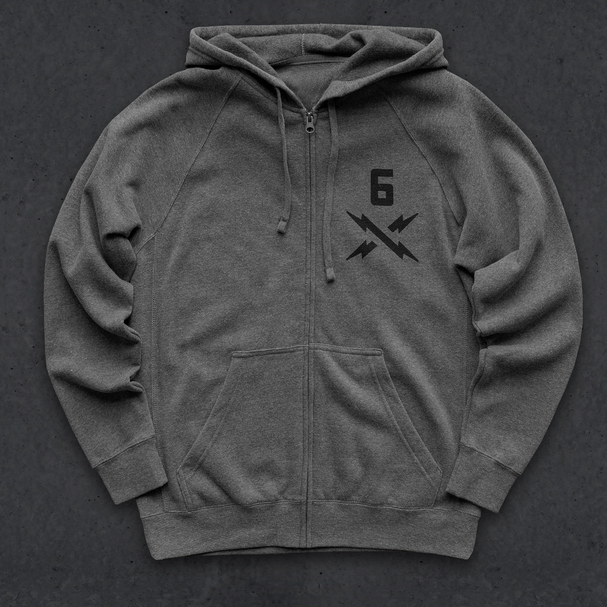 T6 Bike Co. Zip Hoodie
