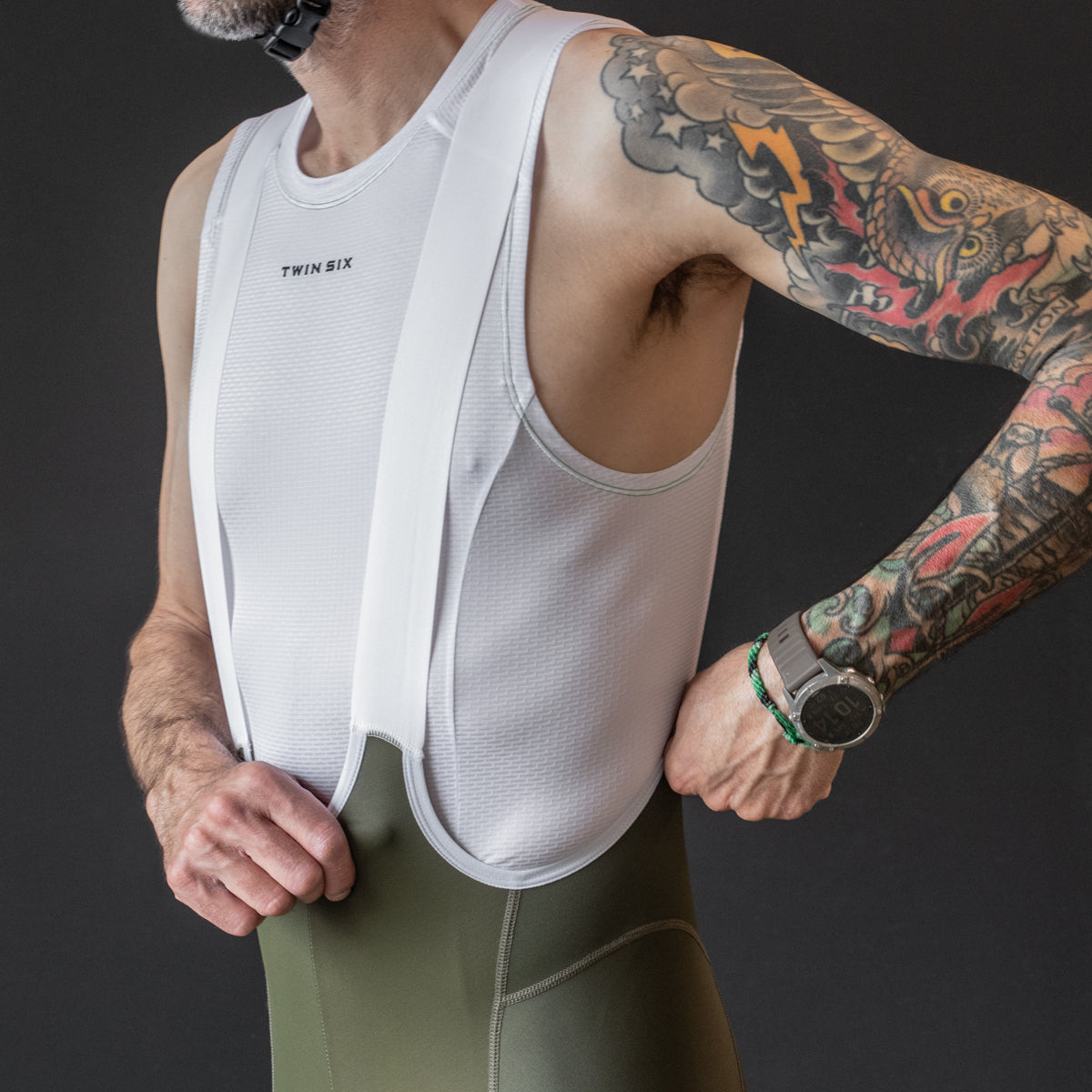 Standard Bib Short (OLIVE)