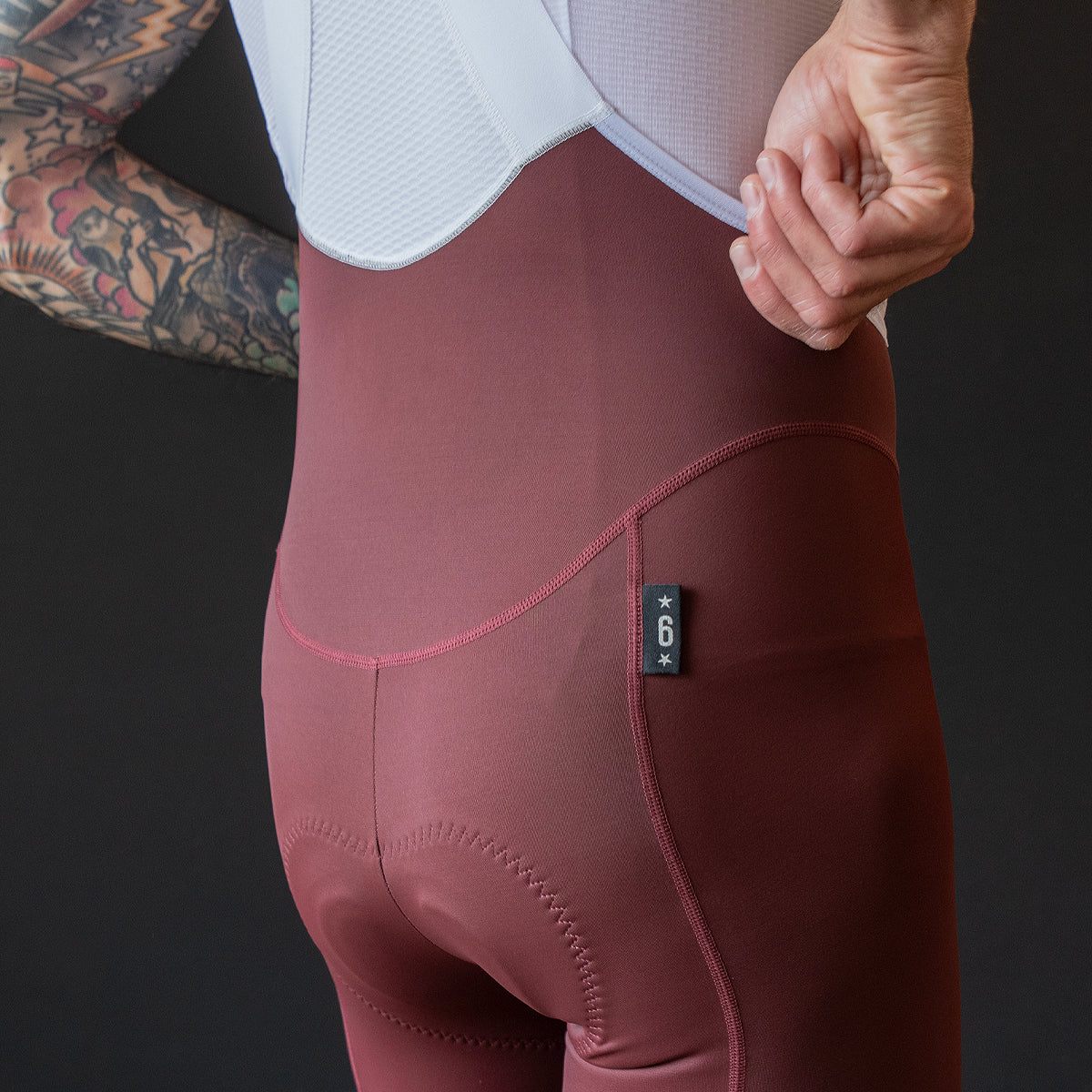 Standard Bib Short (OXBLOOD)