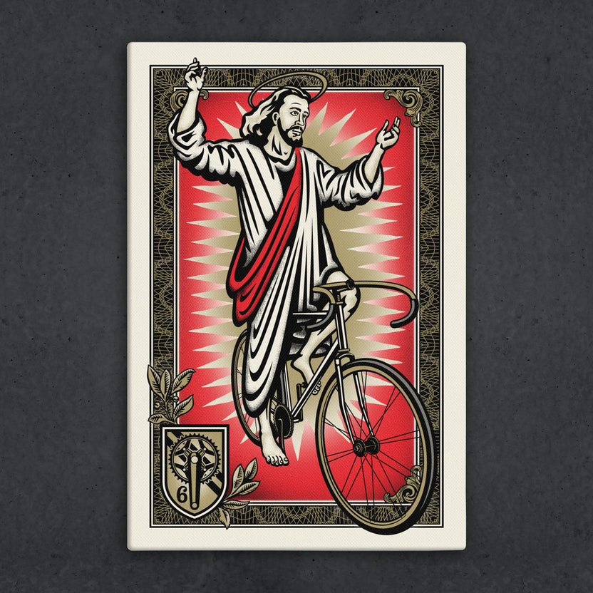 On The Third Day He Rode Canvas