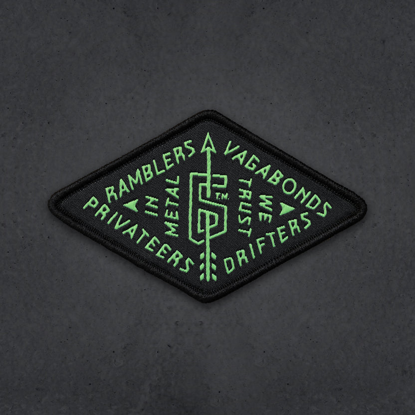 Ramblers Patch (green/black)