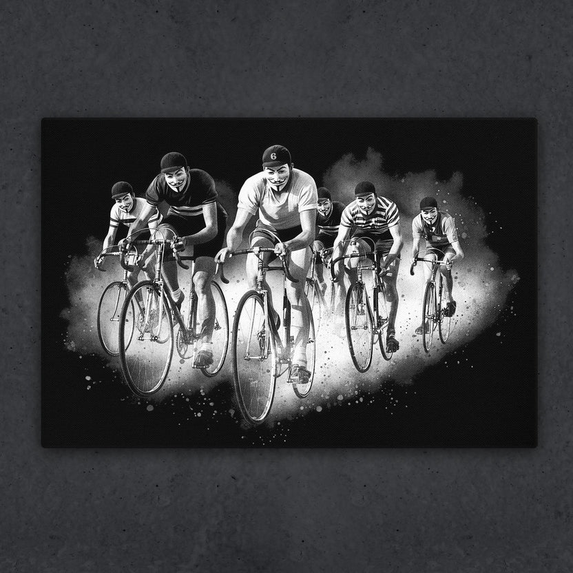 Riders Resist Canvas