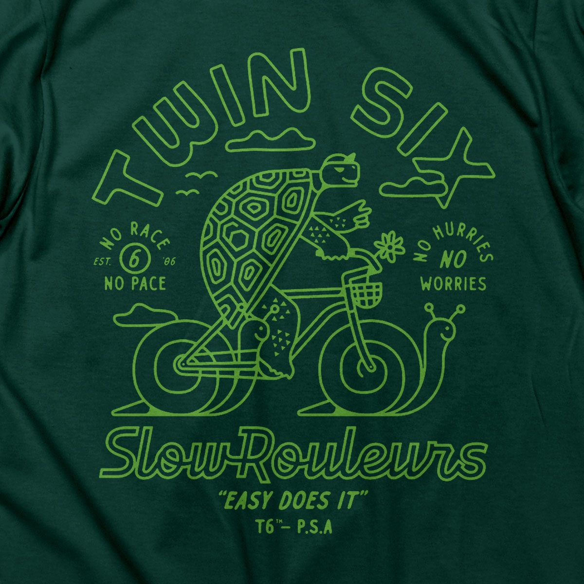 Slow Rouleurs T (Green)