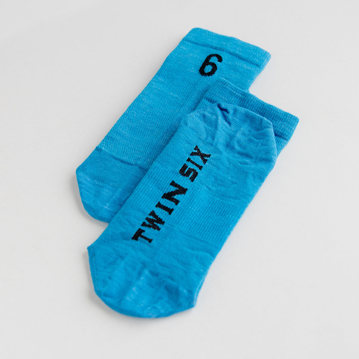 Standard Socks (Wool) (Cyan)