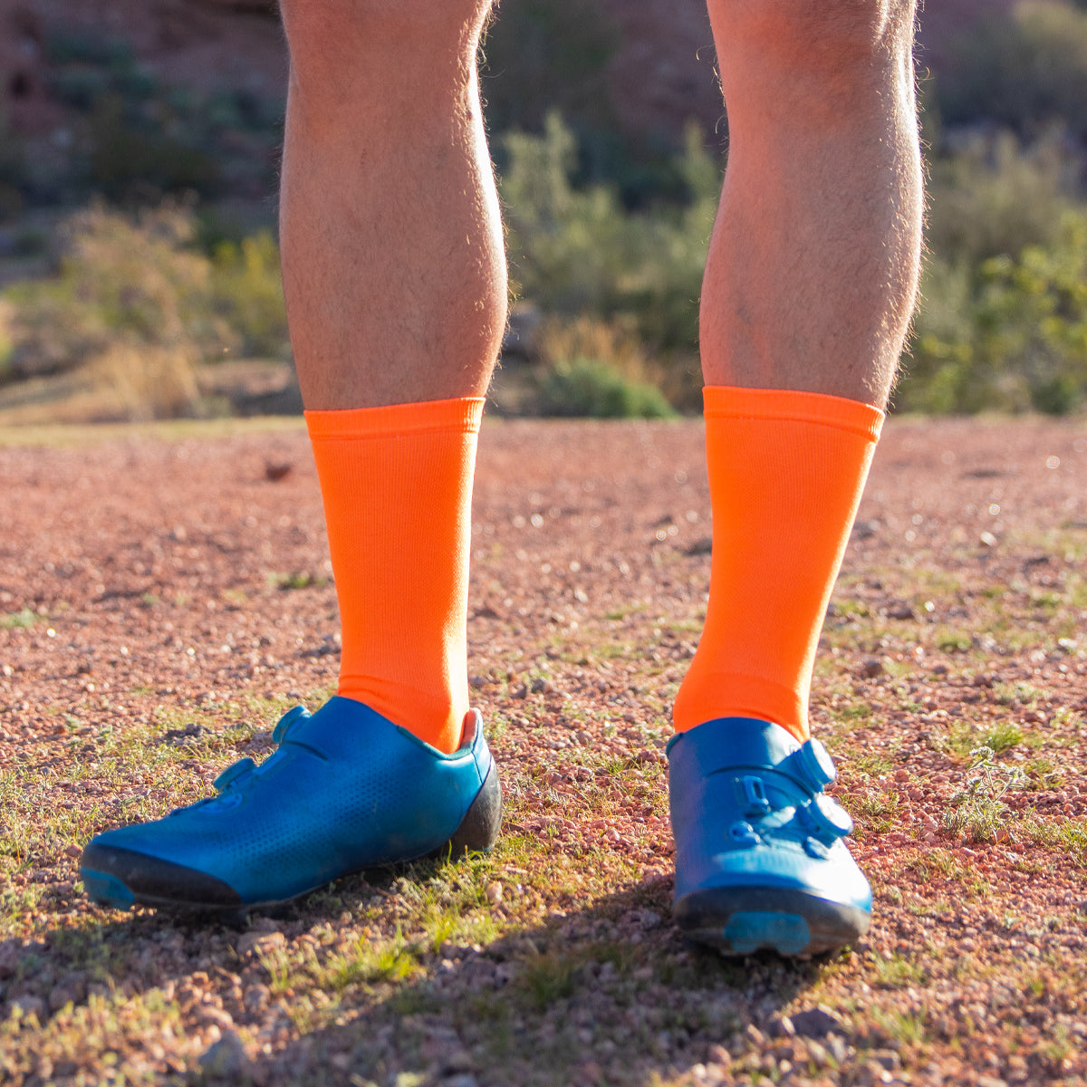 Standard Socks (Neon Orange)