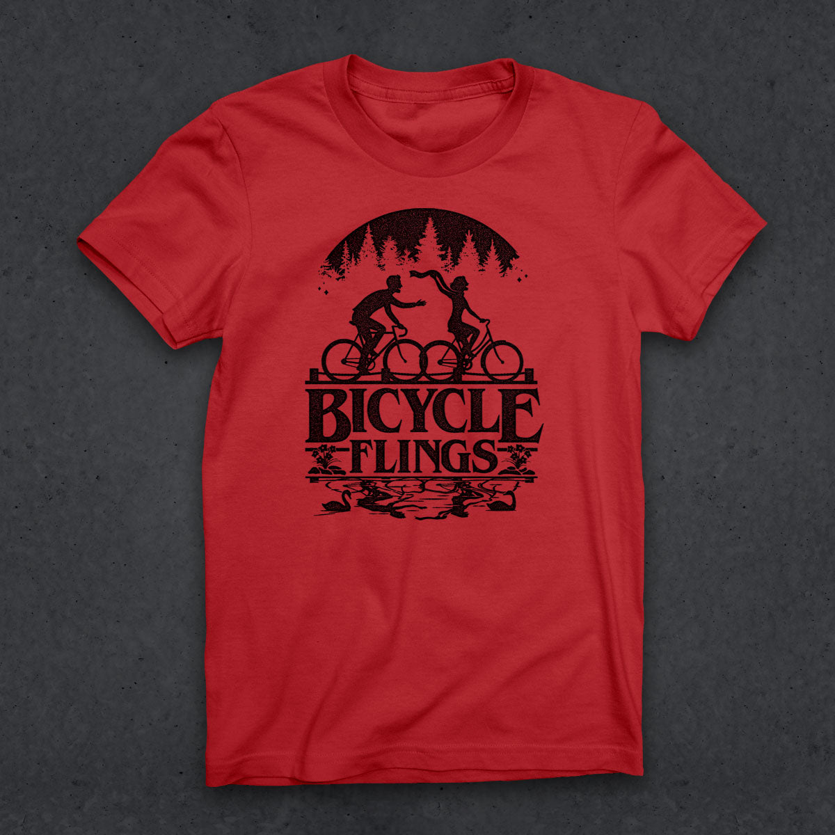 Bicycle Flings T (W) (TOTM)