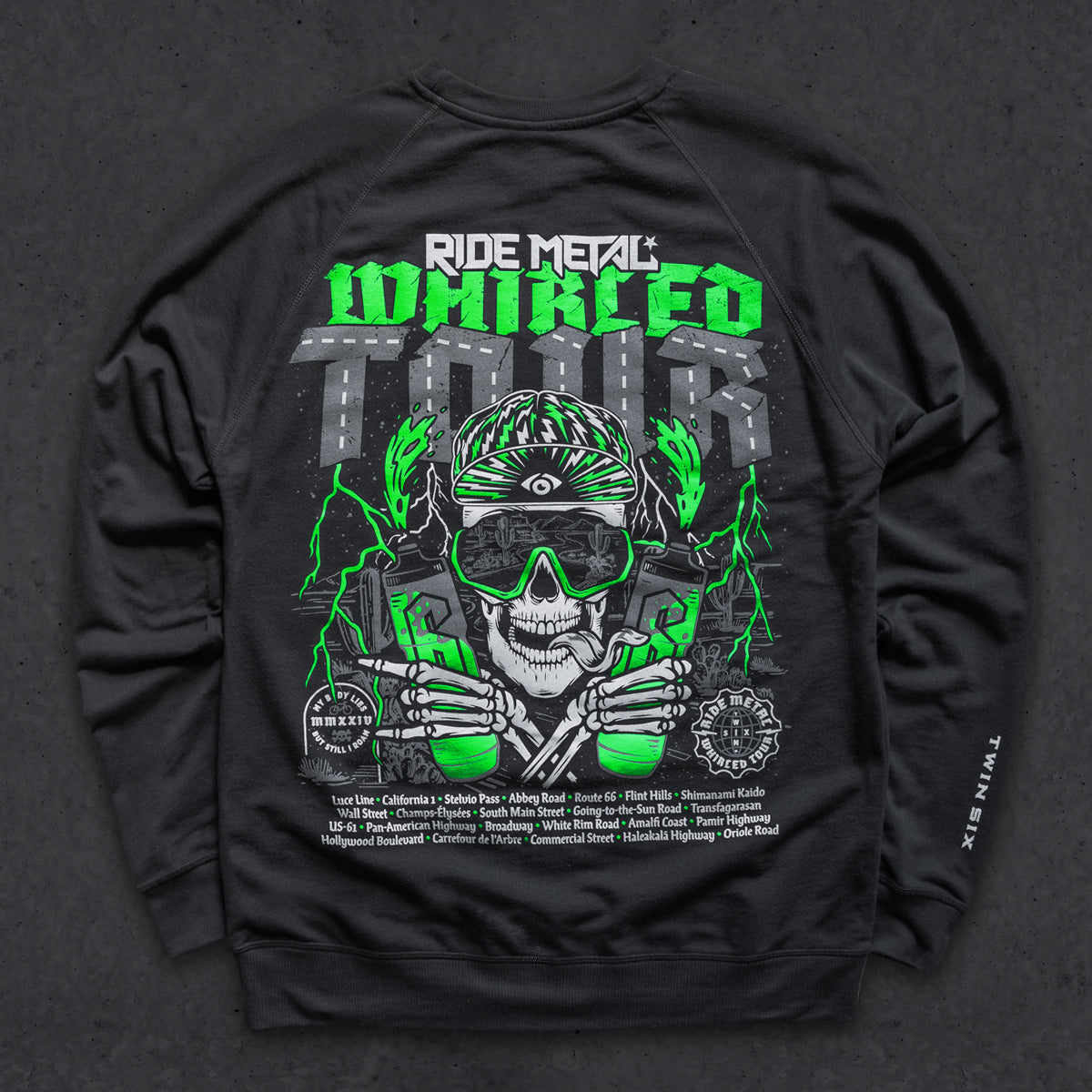 Whirled Tour Crewneck