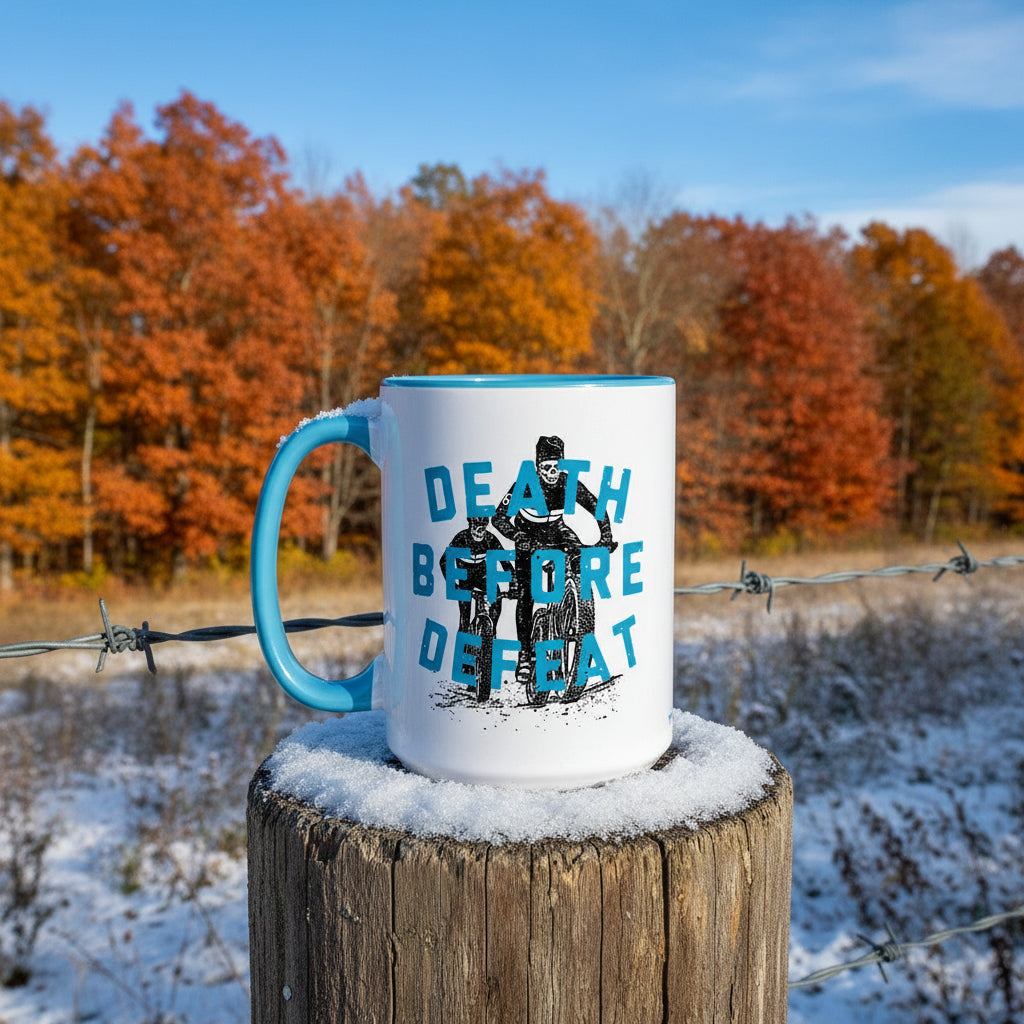 Death Before Defeat 15oz Mug