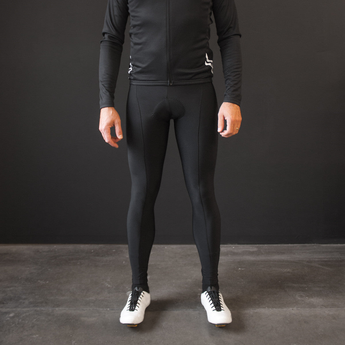 Black Thermal Bib Tights