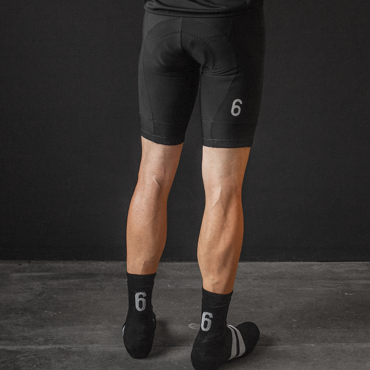Black Thermal Bib Short