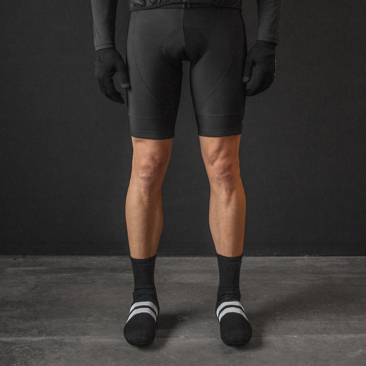 Black Thermal Bib Short