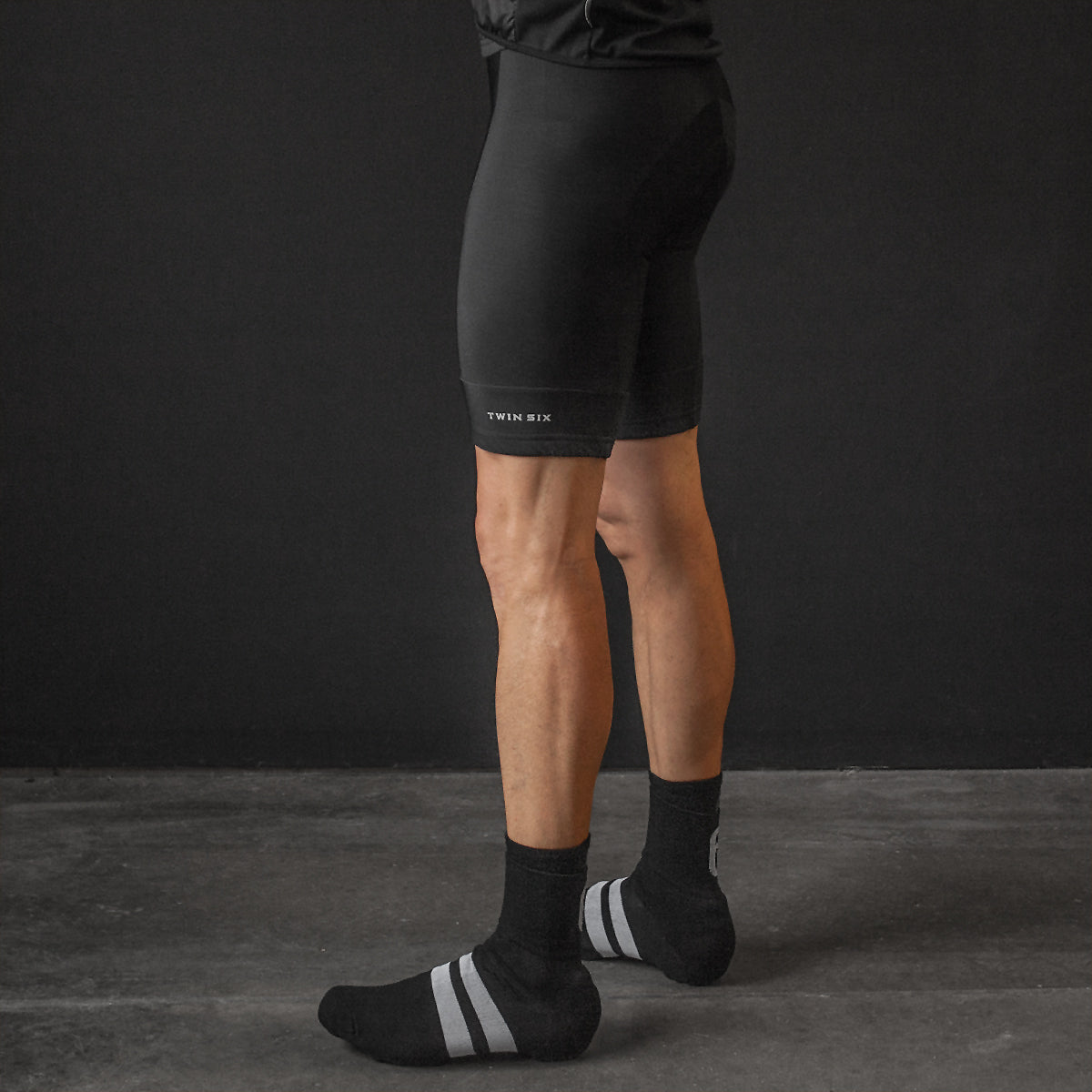 Black Thermal Bib Short