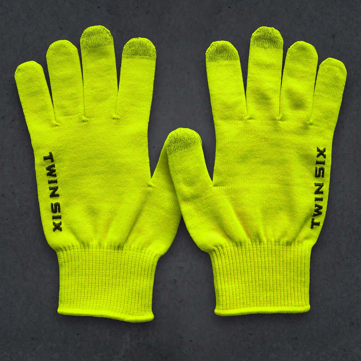 T6 Knit Glove (COOLMAX) (HI-VIZ)