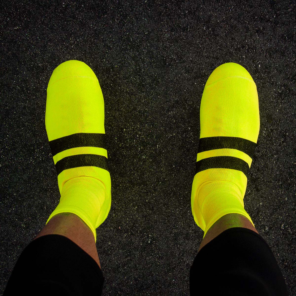 T6 Knit Shoe Covers (HI-VIZ)