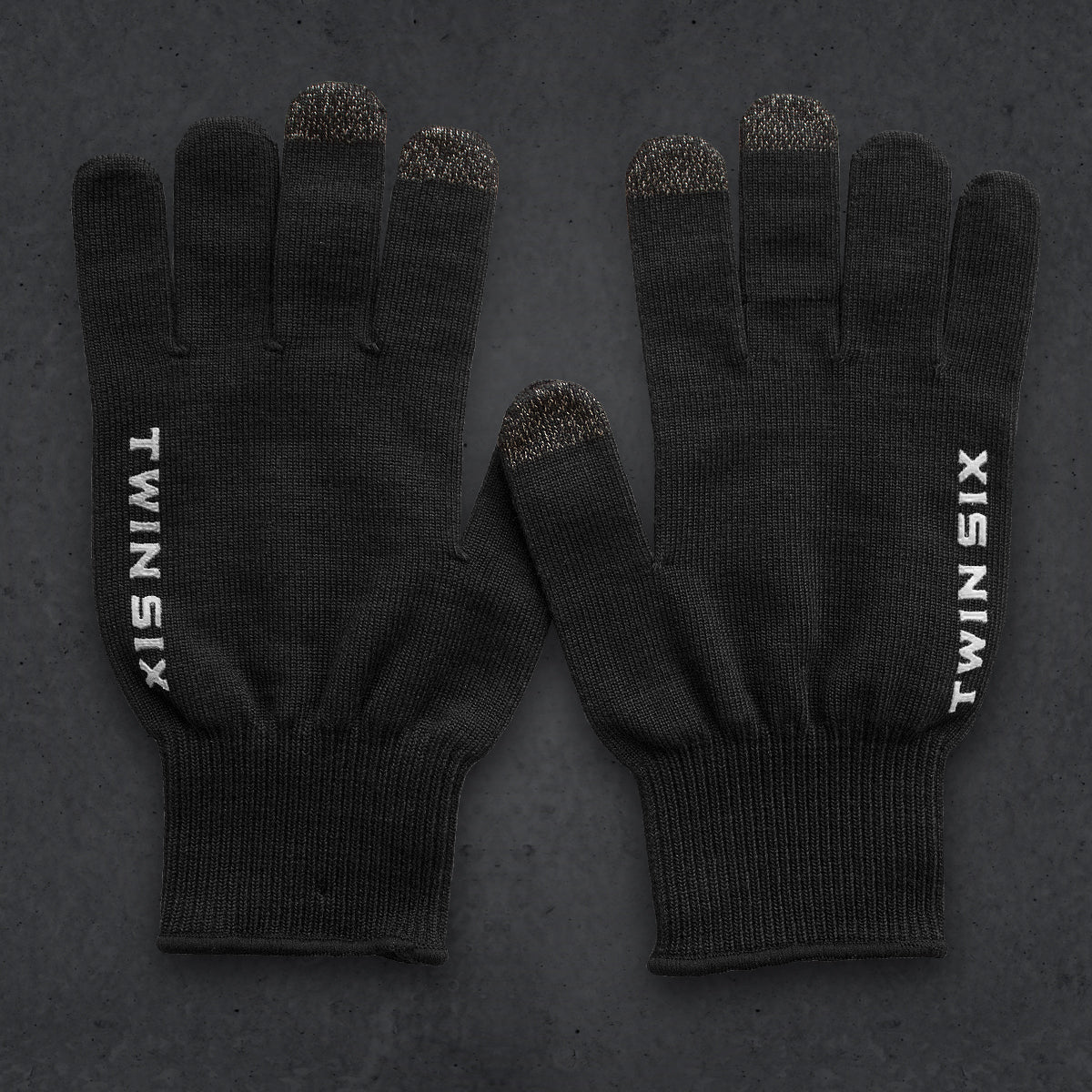 T6 Knit Glove (COOLMAX) (BLACK)