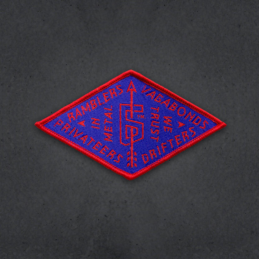 Ramblers Patch (red/blue)