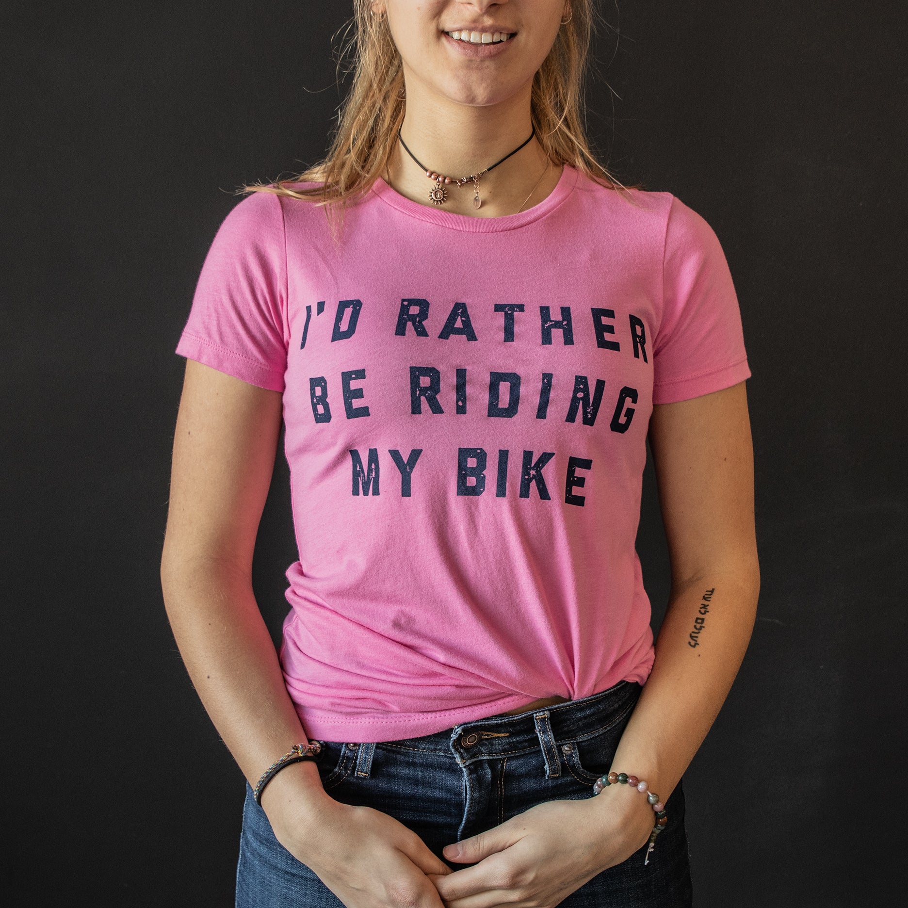 Rather Be Riding T (W) (PINK)