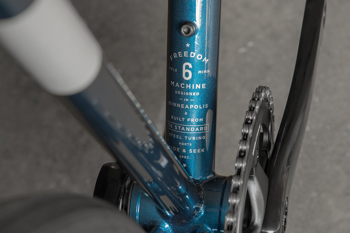 Standard Rando Frameset (STEEL BLUE)