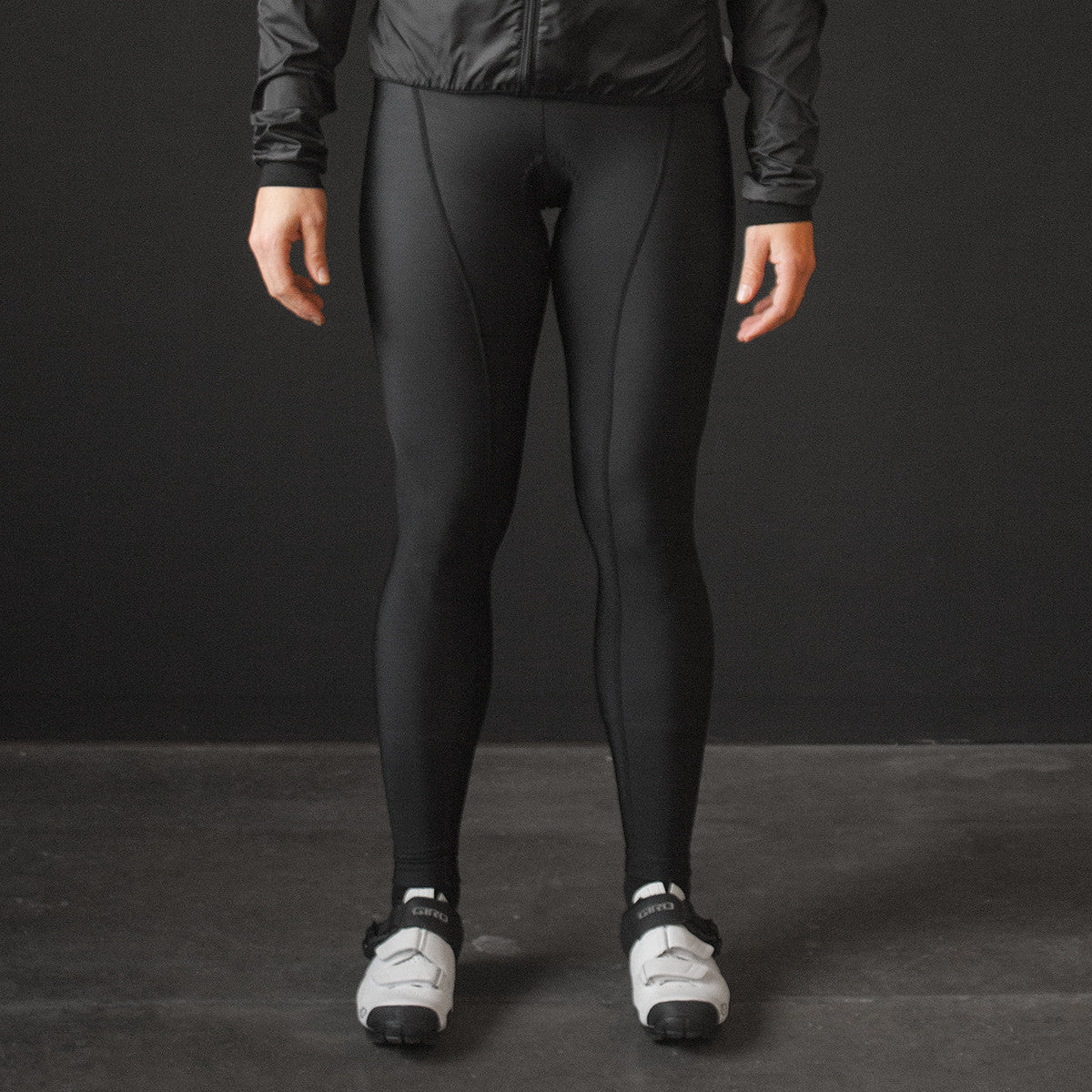 Black Thermal Bib Tights (W)